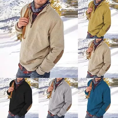 Buy Trendy Stand Collar Hoodies Sweatshirts Long Sleeve Muscle Activewear Tops • 14.53£