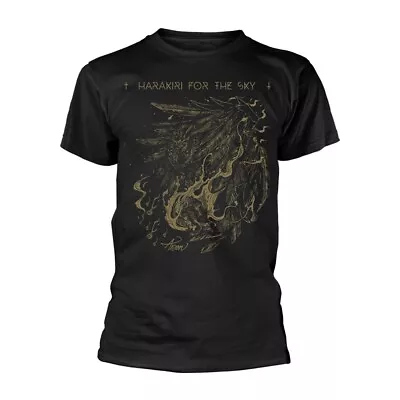 Buy HARAKIRI FOR THE SKY - ARSON GOLD BLACK T-Shirt XX-Large • 19.11£