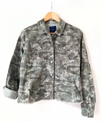 Buy Bandolino Camouflage Denim Jacket Size M • 18£