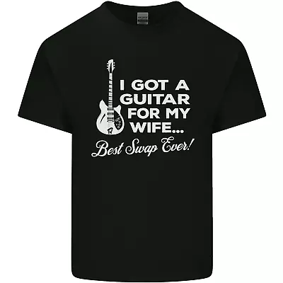 Buy I Got A Guitar For My Wife Funny Guitarist Mens Cotton T-Shirt Tee Top • 8.75£
