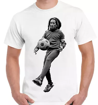 Buy Bob Marley Football  T-Shirt Jamaican Reggae Music Legend Inspired T Shirts Kids • 7.50£