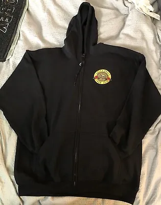 Buy Guns N Roses 2020 Tour Hoodie Mens XL Zip-up From Mexico Festival Show GNR NEW • 67.51£