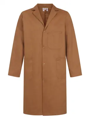 Buy Mens Yarmo Khaki Warehouse Coat - Storemans Shopkeepers Jacket, Made In UK CT011 • 49.99£
