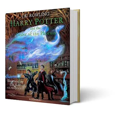 Buy Harry Potter And The Order Of The Phoenix Illustrated NEW J.K. Rowling (RRP £40) • 25.79£
