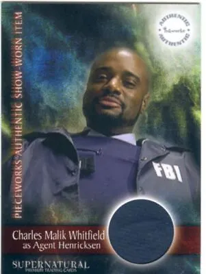Buy Supernatural Season 3 Pieceworks Card PW-6 FBI Jacket Worn By C. M. Whitfield • 14.99£