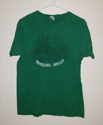 Buy  Flogging Molly  Fan Sz M Green Shirt   F025 • 14.59£