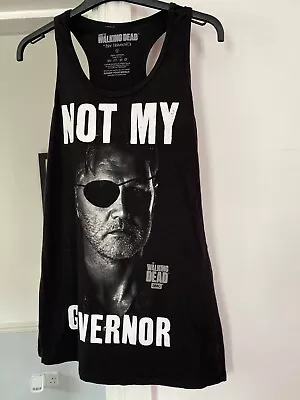 Buy OFFICIAL LICENSED - THE WALKING DEAD - Not My Governor Pit To Pit 15” AMC • 5.99£