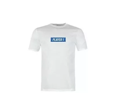 Buy Playstation 5 Player 1 T-Shirt Medium White Free P&P1 🚚 • 14.99£