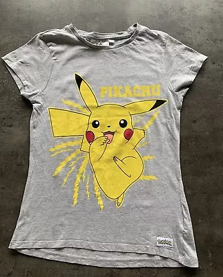 Buy Girls Pokémon T-shirt Top. Pikachu.  Age 10-11-12 Years • 4.99£