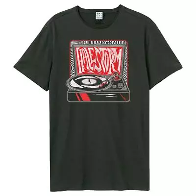 Buy Amplified Unisex Adult Record Halestorm T-Shirt GD1047 • 31.59£