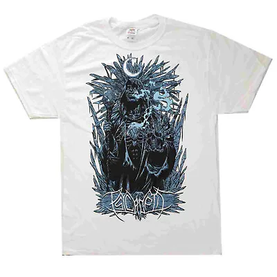 Buy Psycroptic Frozen Gaze White Shirt S-3XL Offical Metal Band Merch T-Shirt Tshirt • 22.06£