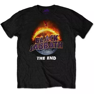 Buy Black Sabbath 'The End' Black T Shirt - NEW • 15.49£