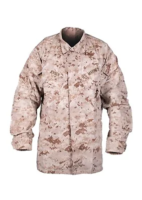 Buy Genuine US Army Marines USMC MARPAT Desert Camo Digital Camouflage Shirt ACU BDU • 19.99£