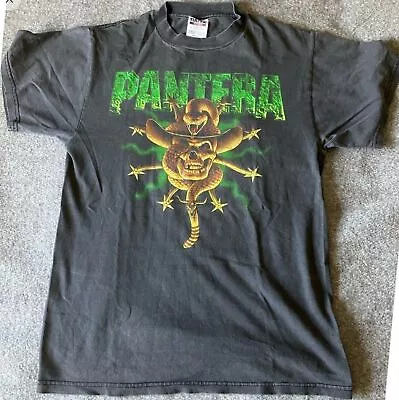 Buy Pantera Great Southern Trendkill Tour Skull Snake TULEX Vintage Shirt 1996 M • 62.52£