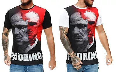 Buy Der Pate Padrino T-Shirt Godfather Mafia Gangster Shirt Men's Marlon Brando • 17.44£