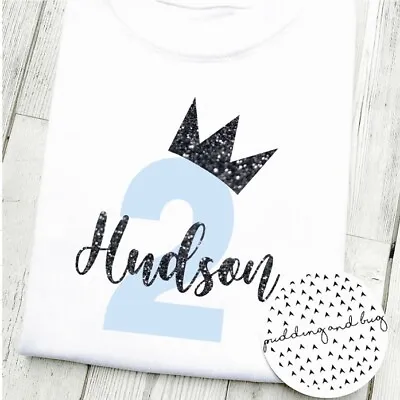 Buy Second 2nd Personalised Birthday Boys Tshirt Top Tee I Am Two • 8.99£