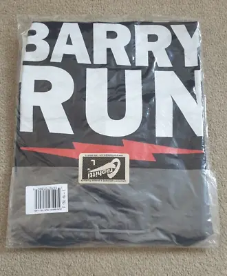 Buy The Flash 'Run Barry Run' T-Shirt Large NEW/SEALED • 20£