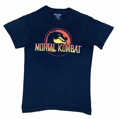 Buy Vintage Mortal Kombat T Shirt Video Game Black S Tee • 24.99£