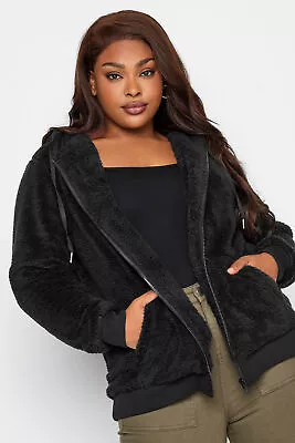 Buy YOURS Plus Size Zip Through Fleece Hoodie • 29.99£