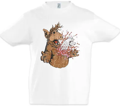 Buy A Horror Kids Boys T-Shirt Alf Fun Alien Halloween Splatter Blood Cat Cats Funny • 18.99£