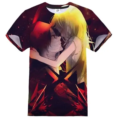 Buy Summer Kids Boys Adults Harajuku Angels Of Death Print 3D T-shirt Tops  NEW • 12.99£