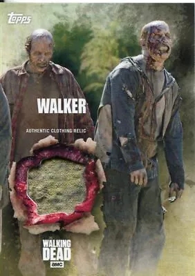 Buy Walking Dead Season 5 Costume Card Walker - Horde Clothing Card 3 • 11.99£