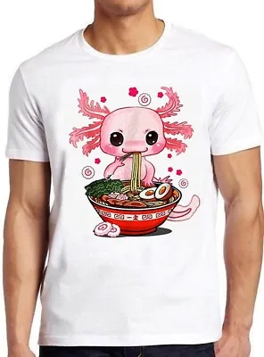 Buy Kawaii Axolotl Ramen Noodle Japanese Anime Funny Design Gift Tee T Shirt C1145 • 7.35£
