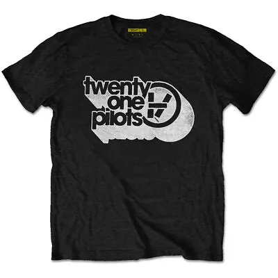 Buy TWENTY ONE PILOTS  - Unisex T- Shirt - Vessel Vintage - Black Cotton  • 16.99£