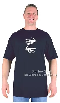Buy Big Mens Big Tee Shirt Dead Digits T-Shirt Sizes 2XL To 8XL Many Colours • 16.99£