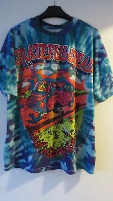 Buy Official Grateful Dead Tie-dye T-shirt By Shein - Size Large - Top Condition • 14.95£