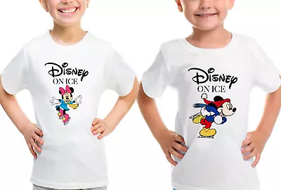 Buy Personalised Minnie Mickey Mouse Disney On Ice Show Family T-Shirts Top Tee • 9.99£