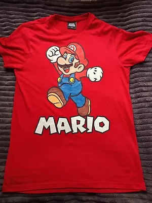 Buy Men's Primark Novelty SUPER MARIO T-shirt Small *New Without Tags* • 5£