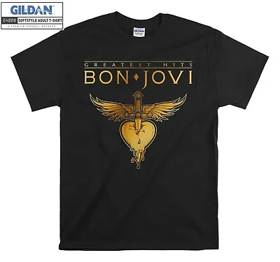 Buy Bon Jovi Rock Band Jovi Bon T-shirt Gift Hoodie T Shirt Men Women Unisex 6574 • 12.95£