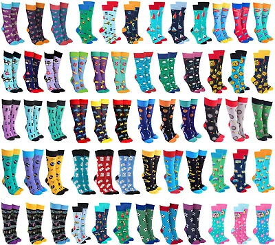 Buy SOCK SOCIETY Novelty Funky Themed Ankle Socks Bright/Vibrant One Size Fits All  • 5.99£