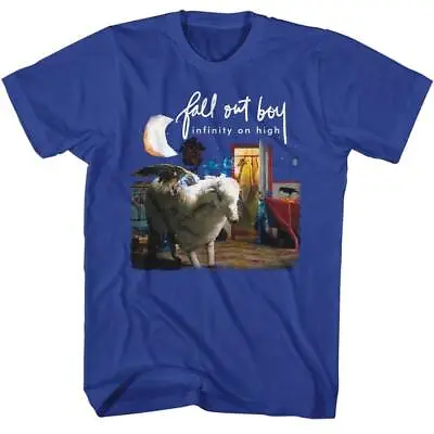 Buy Fall Out Boy Infinity On High Royal Blue Shirts • 44.46£