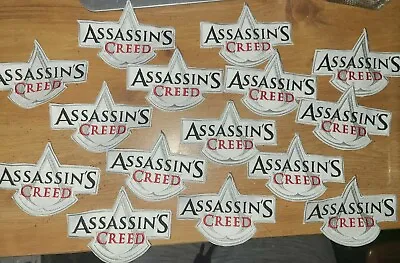 Buy LOT Of 15 ASSASSINS CREED PATCHES Embroidered Thread Iron Sew-on   4.75  X 3.5  • 18.90£