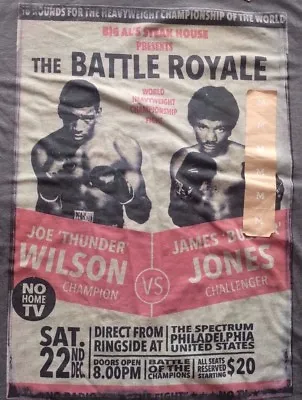 Buy Battle Royale  Joe Wilson V James Jones T-Shirt  • 6.24£