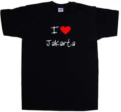 Buy I Love Heart Jakarta T-Shirt • 8.99£