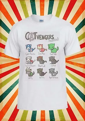Buy Catvengers Marvel Comic Cat Kitten Men Women Vest Tank Top Unisex T Shirt 1794 • 9.95£
