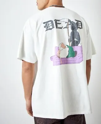 Buy Urban Outfitters Archive Family Guy Dead T Shirt  Grim Reaper Retro L BNWT • 21.99£