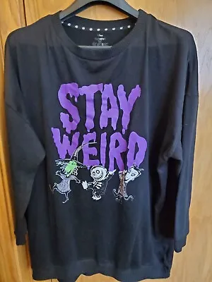 Buy Disney The Nightmare Before Christmas Sleepwear Top Size XL 16-18. 2 Small Snags • 9.56£