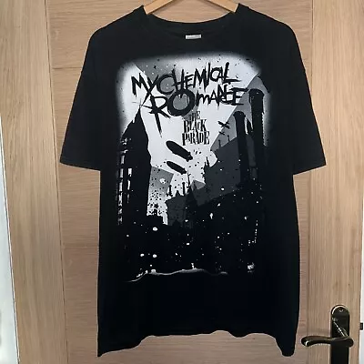Buy My Chemical Romance The Black Parade Graphic Band T-Shirt UK Tour 2007 Large MCR • 62£