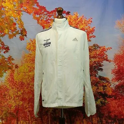Buy London Marathon White Adidas 2005 Running Polyester Jacket. UK Men's Size Medium • 22£