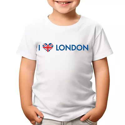 Buy I Love London Capital England Country Great Britain Souvenir Kids T-Shirts #DNE • 7.59£