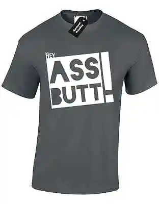 Buy Hey Ass Butt Mens T Shirt Supernatural Winchester Brothers Dean Bobby Devil Cult • 8.99£