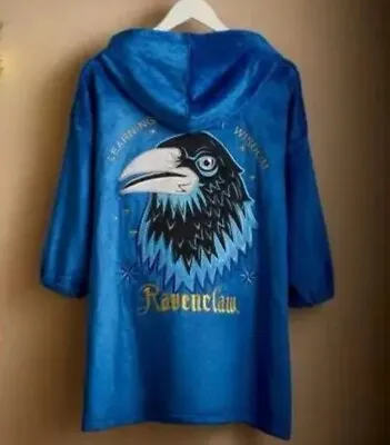 Buy Harry Potter Oversized Blanket Hoodie Ravenclaw  Size 5 To 6 Years  • 20£