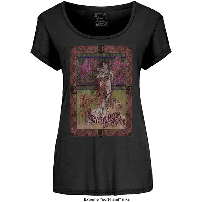 Buy Janis Joplin Avalon Ballroom 67 - Ladies Official Licenced Quality T-Shirt • 14.80£