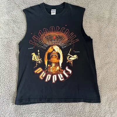 Buy Red Hot Chili Peppers Graphic Print Sleeveless T Shirt 2006 Size M - SEE PHOTOS • 29.99£