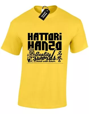 Buy Hattori Hanzo Mens T Shirt Kill Pulp Samurai Sword Japan Funny • 7.99£