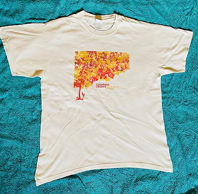 Buy Vintage Counting Crows Band T-Shirt Films About Ghosts Large Gildan White • 59.99£
